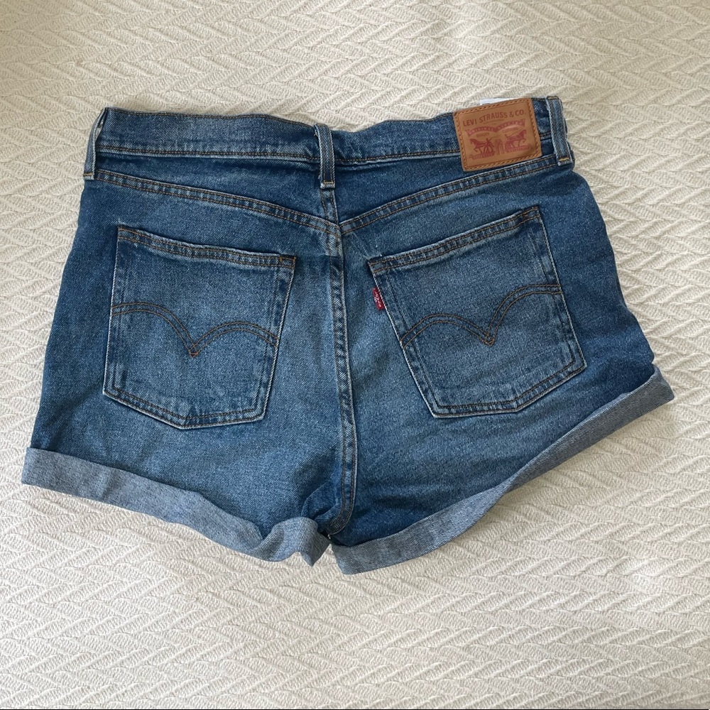 Levi’s Denim High Rise Shorts